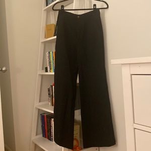 Black reformation pants